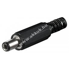 Goobay DC-csatlakoz� 2,5mm x 5,5mm hajl�t�sv�delemmel