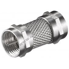 Goobay F-csatlakoz� adapter F-csatlakoz� cinkb�l