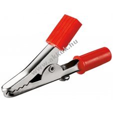 Goobay krokodilcsipesz 45mm piros