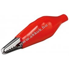 Goobay krokodilcsipesz 48mm piros