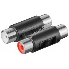 Goobay k�tutas cinch adapter 2x cinch aljzat nikkelezett �rintkez�kkel