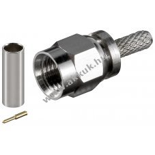Goobay SMA krimpel� csatlakoz� aranyozott �rintkez� RG 174/U k�belhez