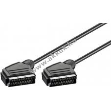 Goobay SCART k�bel 21 t�s nikkelezett csatlakoz� 1,5m