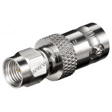 Goobay SMA csatlakoz� BNC aljzattal aranyozott �rintkez�kkel RG 174/U k�belhez