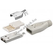 Goobay USB-A csatlakoz� forraszthat� 2,5W 0,5A USB 2.0