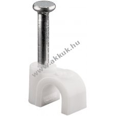 Goobay k�belbilincs 4mm feh�r 100db/csomag