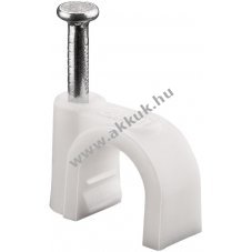 Goobay k�belbilincs 8mm feh�r 100db/csomag