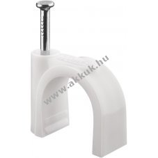 Goobay k�belbilincs 16mm feh�r 100db/csomag
