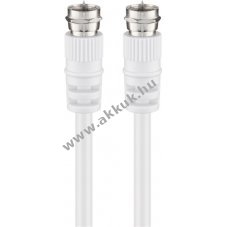 Goobay SAT antenna k�bel F csatlakoz�val F csatlakoz�ig