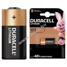 Duracell CR123A (DL123) 3V 1db/csomag Lithium