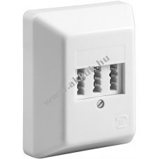 Goobay 3db TAE-NFN telefonaljzat csavaros csatlakoz�ssal