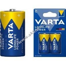 Varta 4914 C (b�bi m�ret) 1,5V 2db/csomag alk�li-mang�n