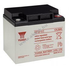 Yuasa NP38-12I 12V 38Ah M5 menetes VdS AGM �lom akku
