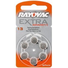 Rayovac PR48 13A extra advanced cink-l�gnem� hall�k�sz�l�k elem 6db/csomag 1,4V
