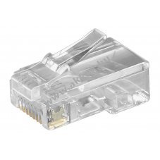 Goobay RJ45 8 p�lus� f�m �rintkez�s telefoncsatlakoz� lapos k�belhez