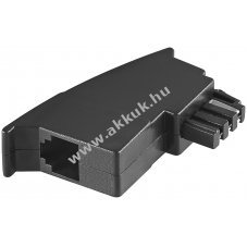 Goobay TAE-F telefonadapter RJ11 aljzatra 6P4C csatlakoz�val