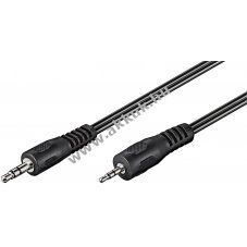 Goobay audiok�bel 3,5mm jack 2,5mm jack sztere� 2m