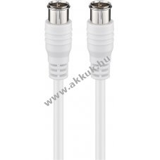 Goobay F-Quick SAT csatlakoz�k�bel 80dB dupla �rny�kol�s F-csatlakoz�