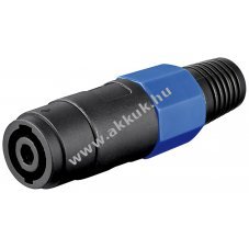 Goobay PA hangsz�r� csatlakoz� 4 p�lus� forraszthat� �rintkez�kkel �s t�r�sv�d�vel