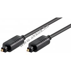 Goobay Toslink optikai k�bel 5,0mm 10m Toslink csatlakoz�val