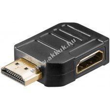 Goobay HDMI 270 fokos sz�g� adapter 4K 60Hz