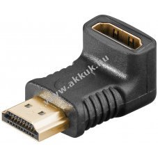 Goobay HDMI 270 fokos sz�gadapter 4K 60Hz