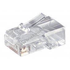 Goobay RJ45 8P8C telefon csatlakoz� kerek k�belhez krimpel�shez