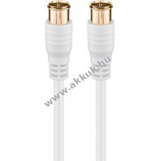 Goobay F-Quick SAT antennak�bel 80 dB dupla �rny�kol�s aranyozott F csatlakoz�