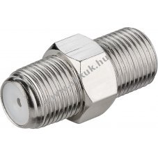 Goobay F-csatlakoz� F-aljzat F-aljzat k�z�tti r�z adapter