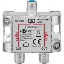 Goobay SAT eloszt� 2 csatlakoz�s 5 MHz - 2400 MHz