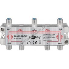 Goobay SAT eloszt� 6 csatlakoz�s 5 MHz - 2400 MHz