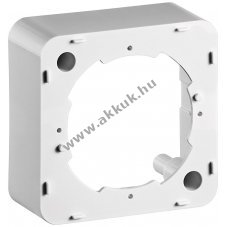 Goobay feh�r egy r�szes fel�letre szerelhet� keret antennadobozhoz