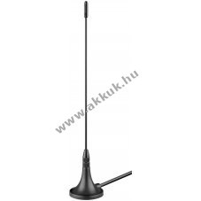 Goobay passz�v DVB-T2 HD mini m�gneses antenna 3 dBi