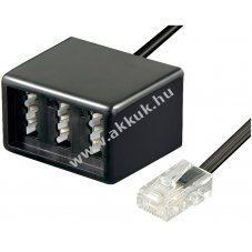 Goobay TAE telefonadapter RJ45 csatlakoz� 3x TAE N/F/N aljzat
