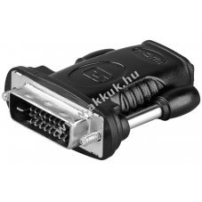 Goobay HDMI DVI-D adapter DVI-D dug� Dual-Link 24+1 t� HDMI aljzat A t�pus