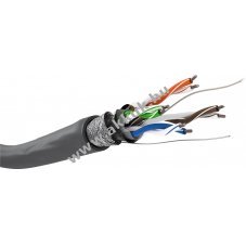 Goobay CAT 5e h�l�zati k�bel SF UTP sz�rke 24 AWG CCA PVC burkolattal