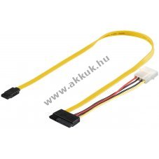 Goobay PC SATA adatk�bel 1,5 Gbit/s 3 Gbit/s 6 Gbit/s
