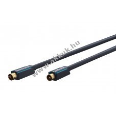 Clicktronic pr�mium koaxi�lis k�bel 5m 95dB csatlakoz�kkal
