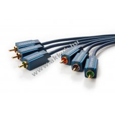 Clicktronic YUV komponens k�bel RCA (cinch) 10m RGB k�p�tvitelhez