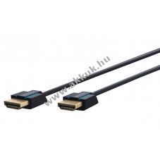 Clicktronic Ultra-Slim HDMI k�bel 1m 4K 60Hz Ethernet