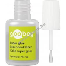 Goobay szuperragaszt� 10g t�bbf�le fel�lethez