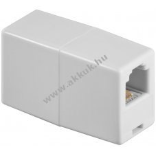 Goobay telefonadapter RJ11 RJ14 aljzat 6P4C 2x RJ11 RJ14 aljzat 6P4C