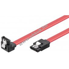 Goobay SATA adatk�bel 0,5m 90 fokos csatlakoz�val