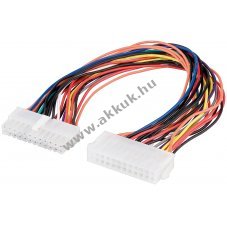 Goobay PC alaplap ATX EATX t�pk�bel hosszabb�t� 24 t�s 0,3 m