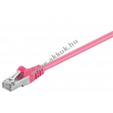 Goobay CAT 5e patchk�bel SF UTP 1m magenta CCA