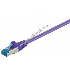Goobay CAT 6A patchk�bel S/FTP 15m lila LSZH
