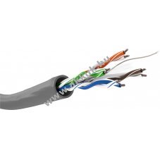Goobay CAT 6 h�l�zati k�bel U/UTP 305m sz�rke PVC k�peny