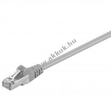 CAT 5e SF/UTP h�l�zati k�bel 50m sz�rke 2xRJ45 4x2xAWG26/7 CCA