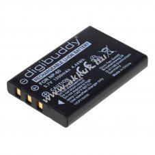 Helyettes�t� akku digibuddy kompatibilis Fuji NP-60 3,7V 1200mAh Li-Ion