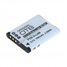 Helyettes�t� akku OTB Pentax D-Li88 Sanyo DB-L80 3,7V 700mAh Li-Ion